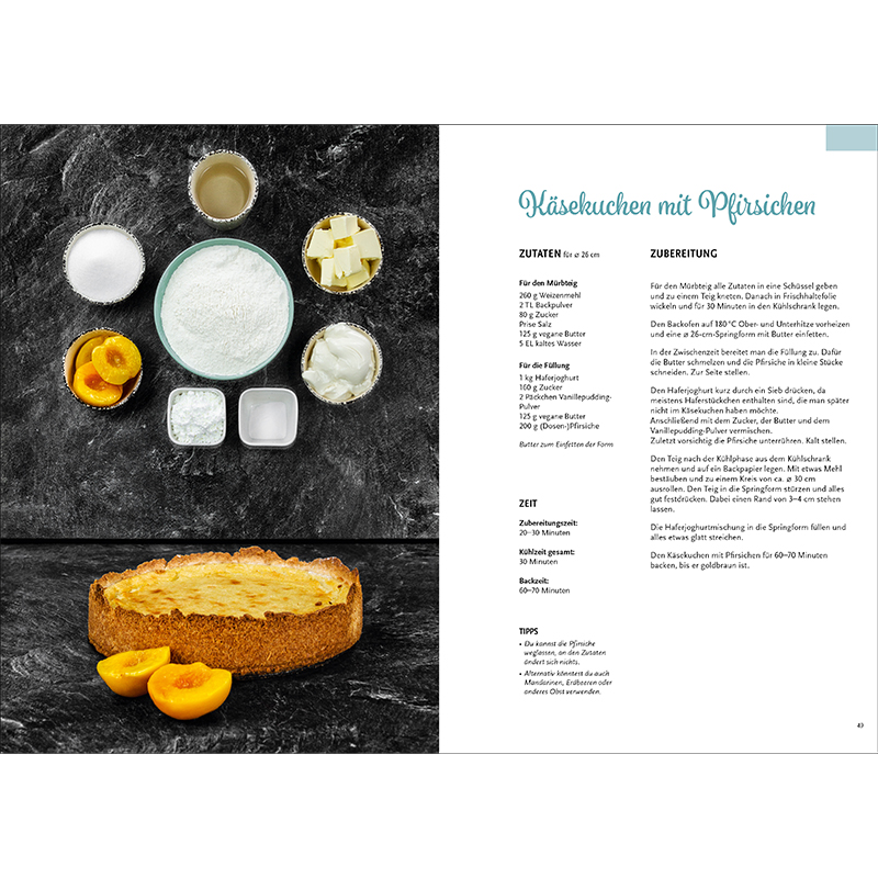 Veganes Backen - Einfache Rezepte für herzhafte und süße Leckereien