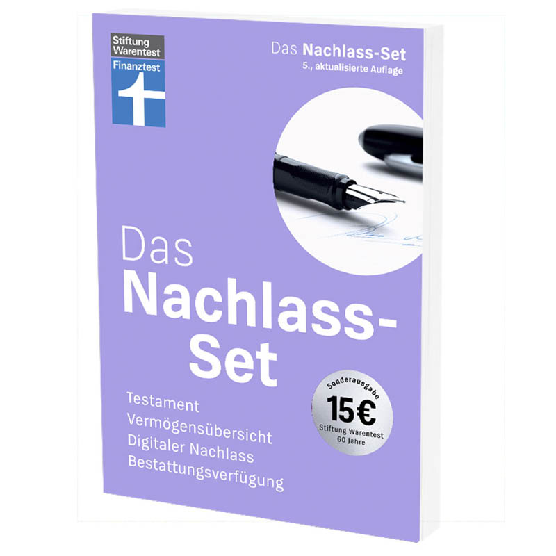 Das Nachlass-Set Jubiläumsausgabe 2024