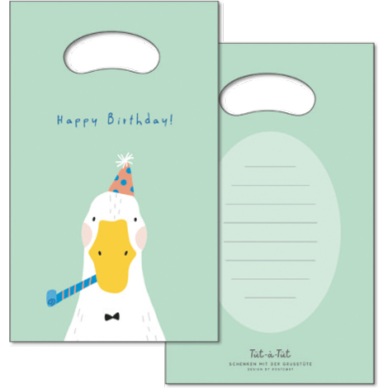 Geschenktüte "Happy Birthday"