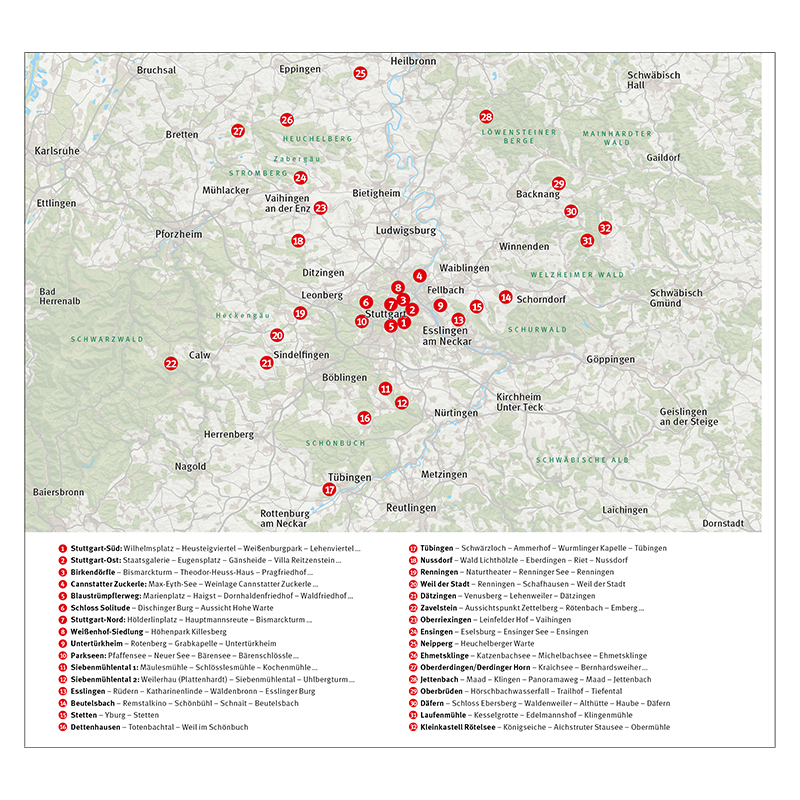 Wege. Band 3 – 32 Rundwanderungen