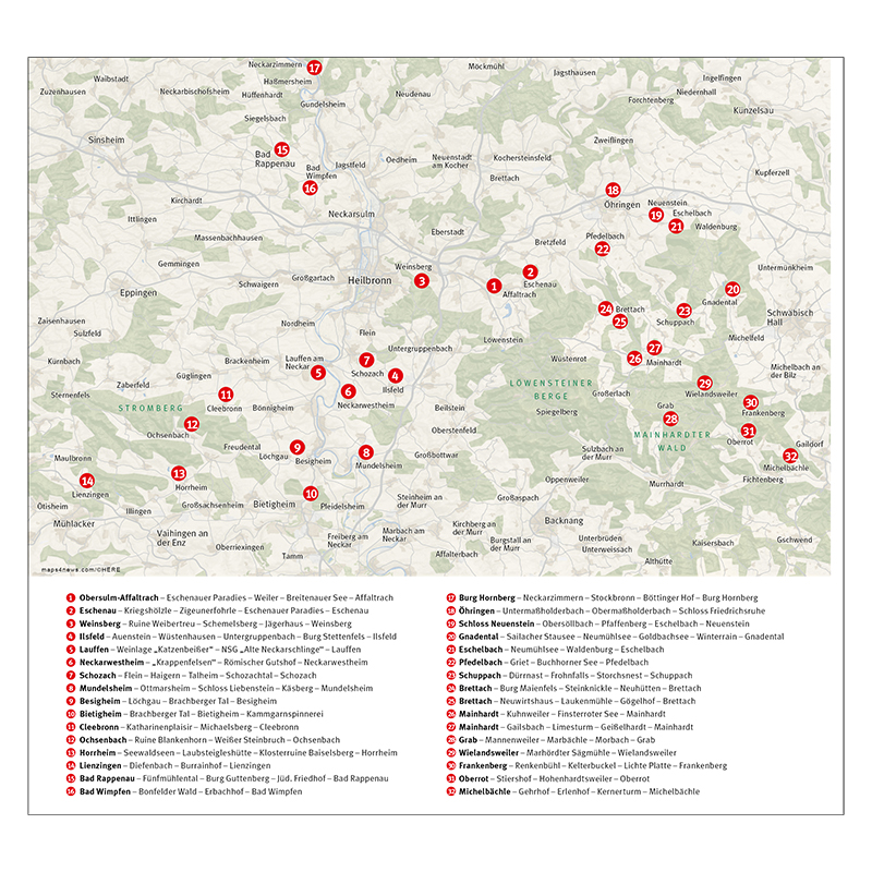 Wege. Band 2 – 32 Rundwanderungen