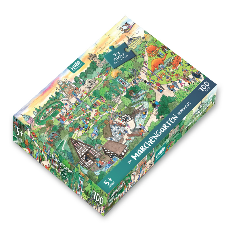 Puzzle »Im Märchengarten wimmelts«