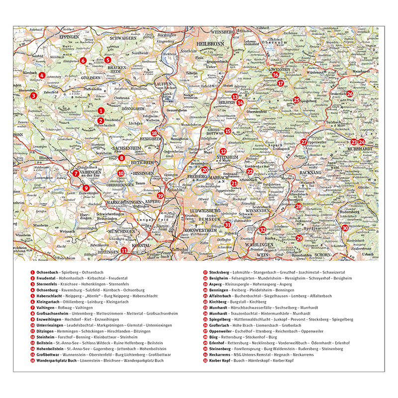 Wege. Band 1 – 32 Rundwanderungen