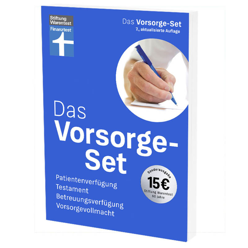 Das Vorsorge-Set Jubiläumsausgabe 2024