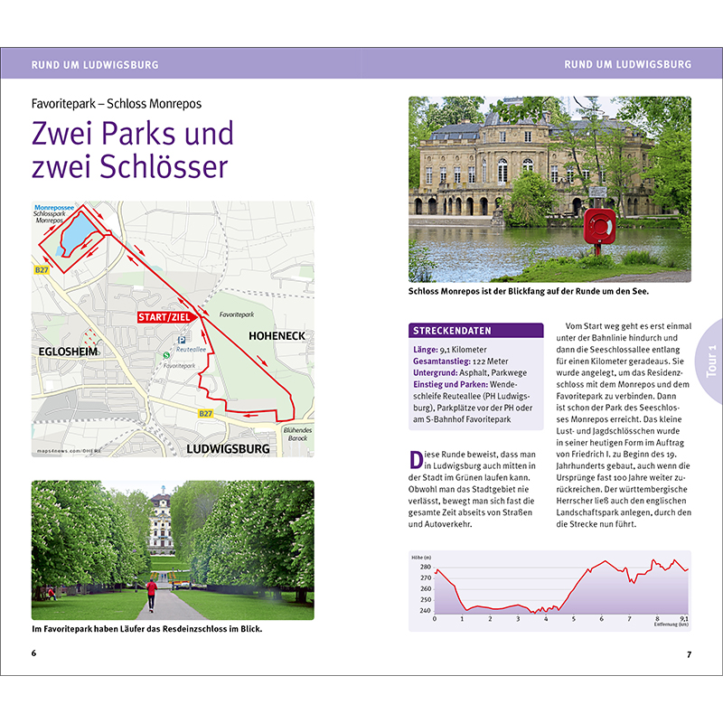 Laufwege – Die schönsten Joggingstrecken in der Region Ludwigsburg