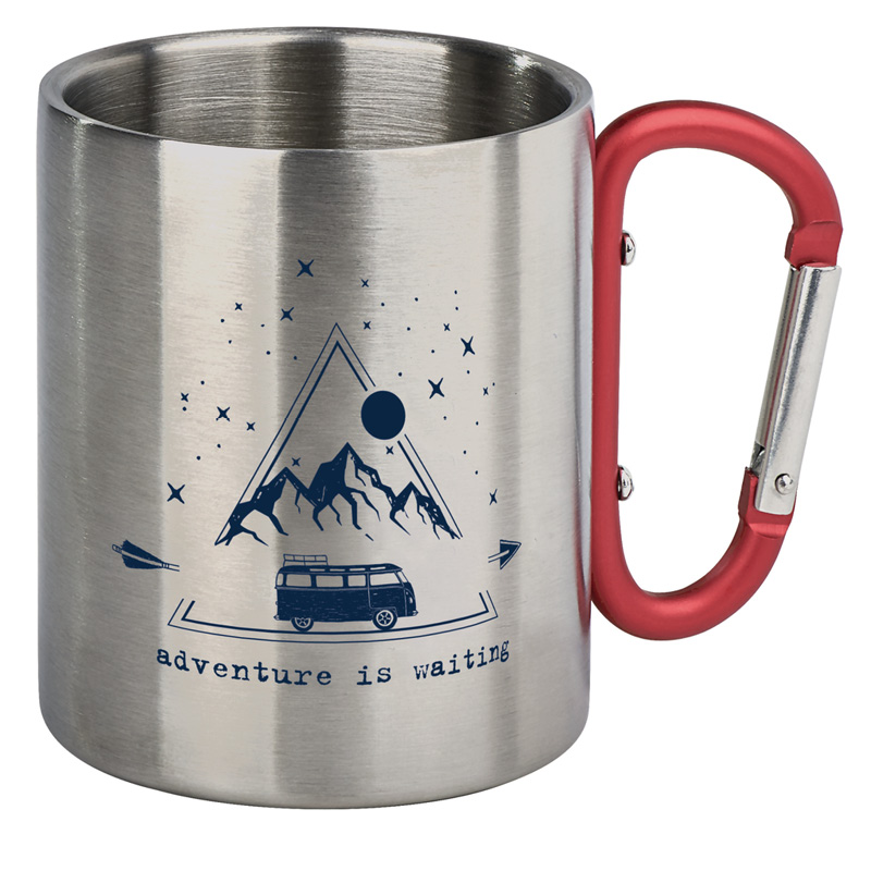 Fernweh Karabiner-Becher Adventure is waiting